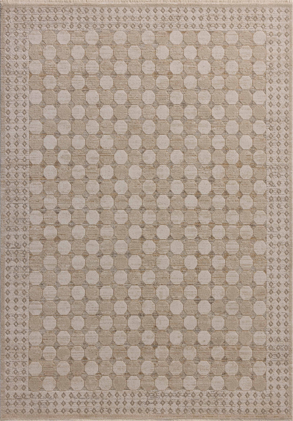 Tapis Cali Taupe / Naturel (CIL-01)