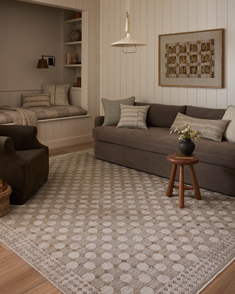 Tapis Cali Taupe / Naturel (CIL-01)