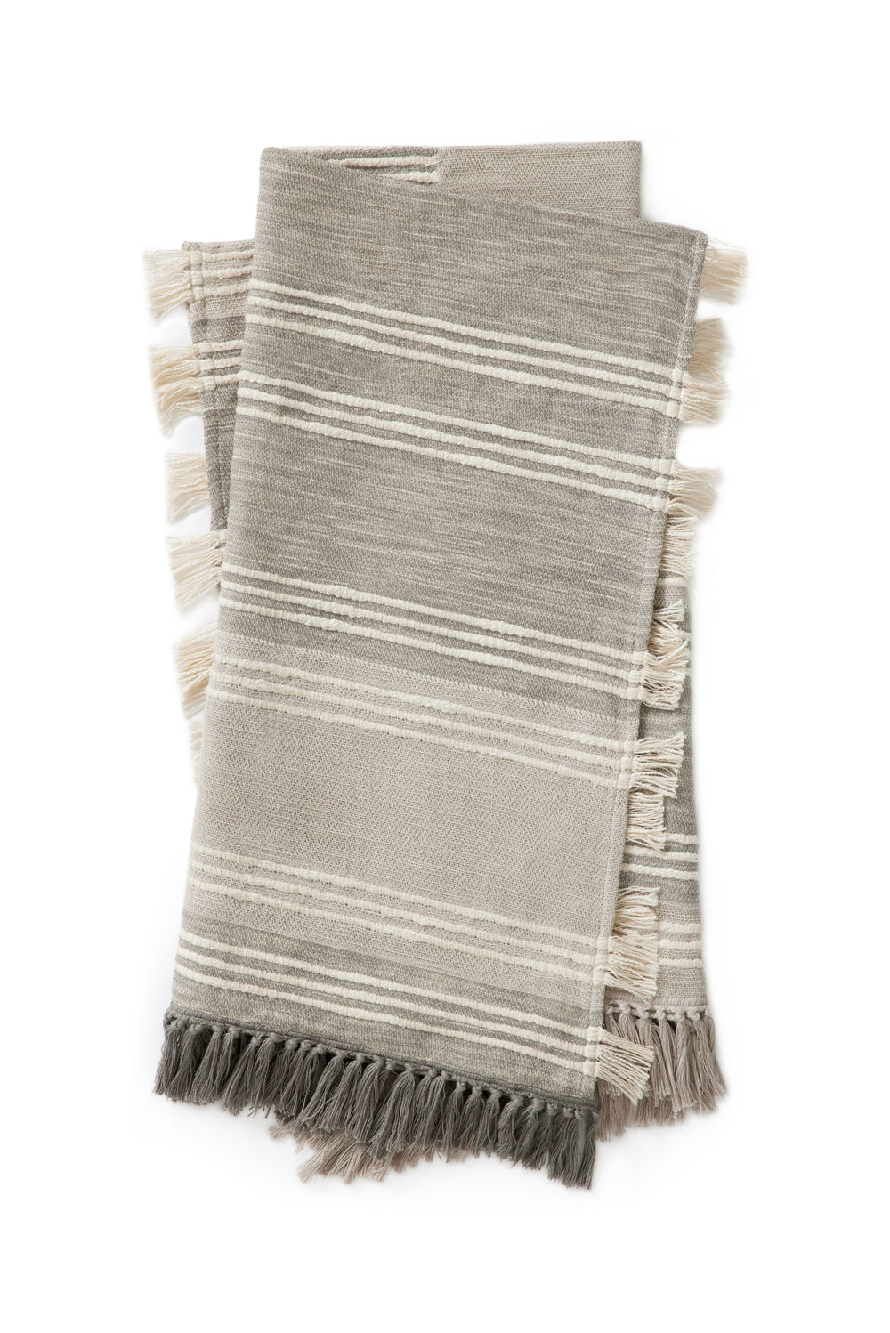 Jeté Cardiff Gris / Ivoire (TAL0002)