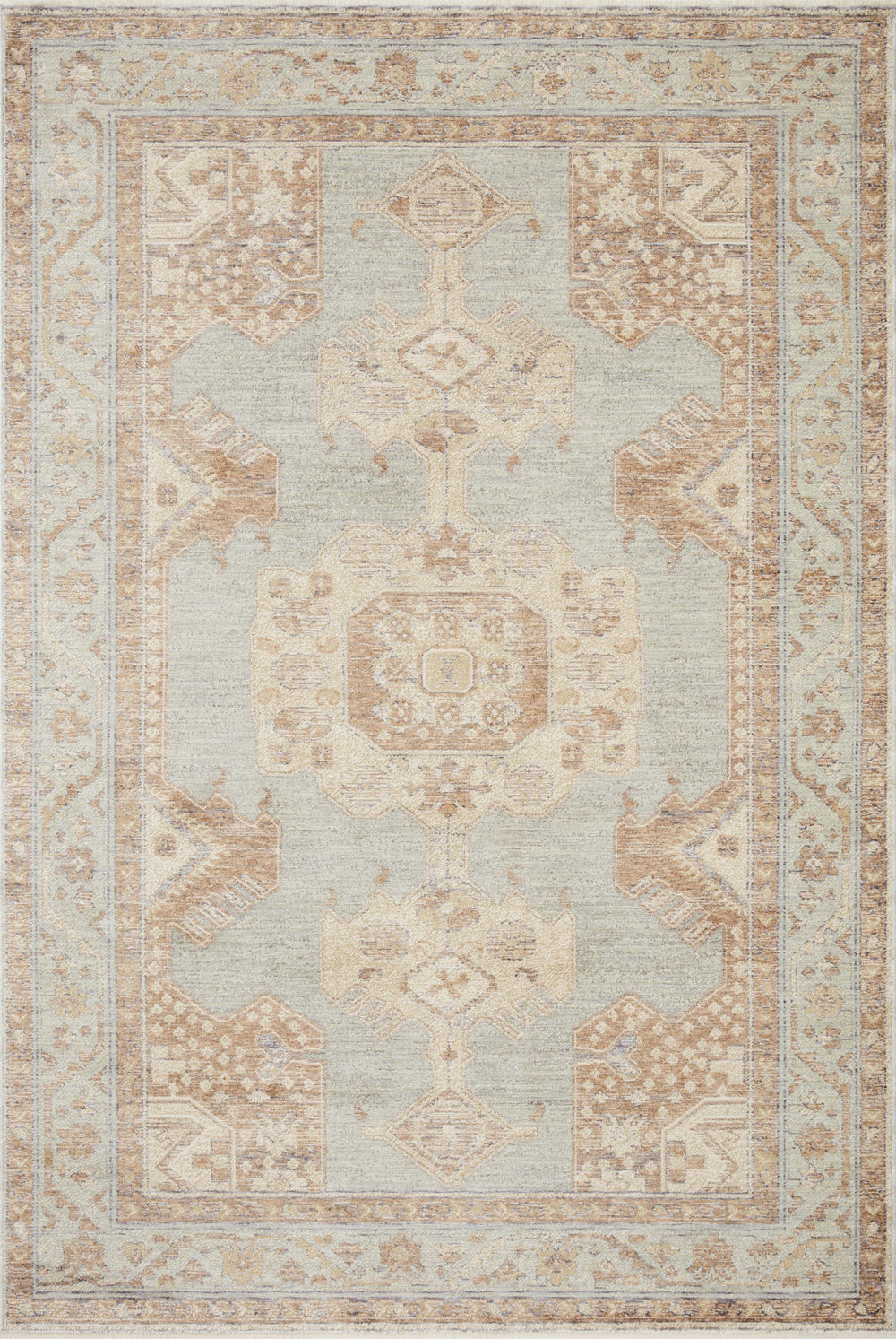 CAR-01 Loloi Carlisle Seafoam / Taupe Rug