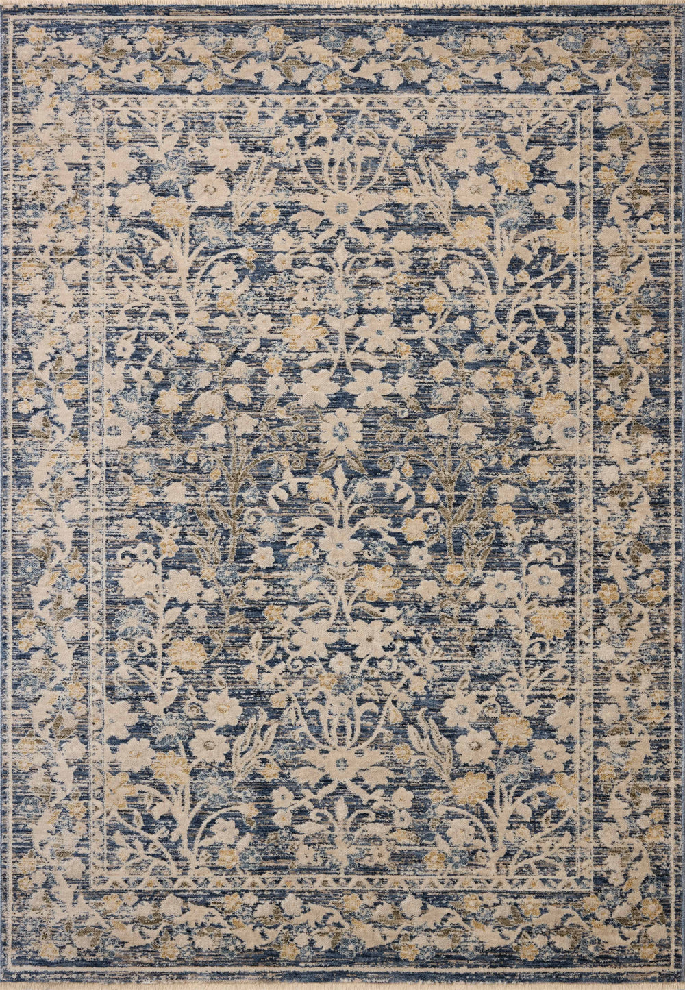 Clarisse Blue / Beige Rug (CLS-05)