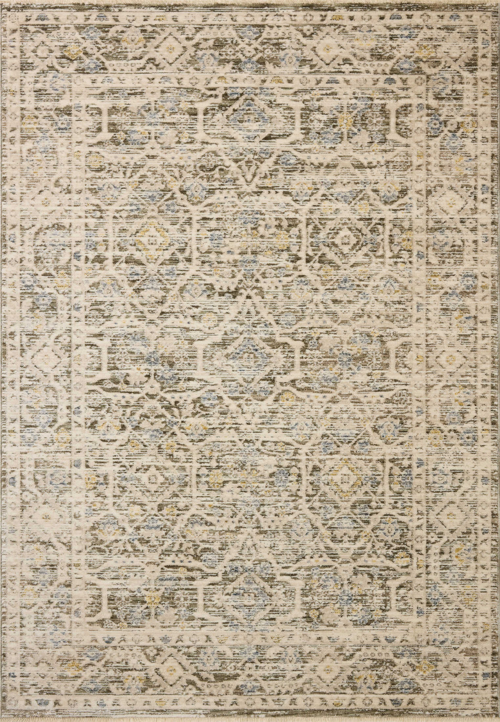 Clarisse Olive / Ivory Rug (CLS-08)