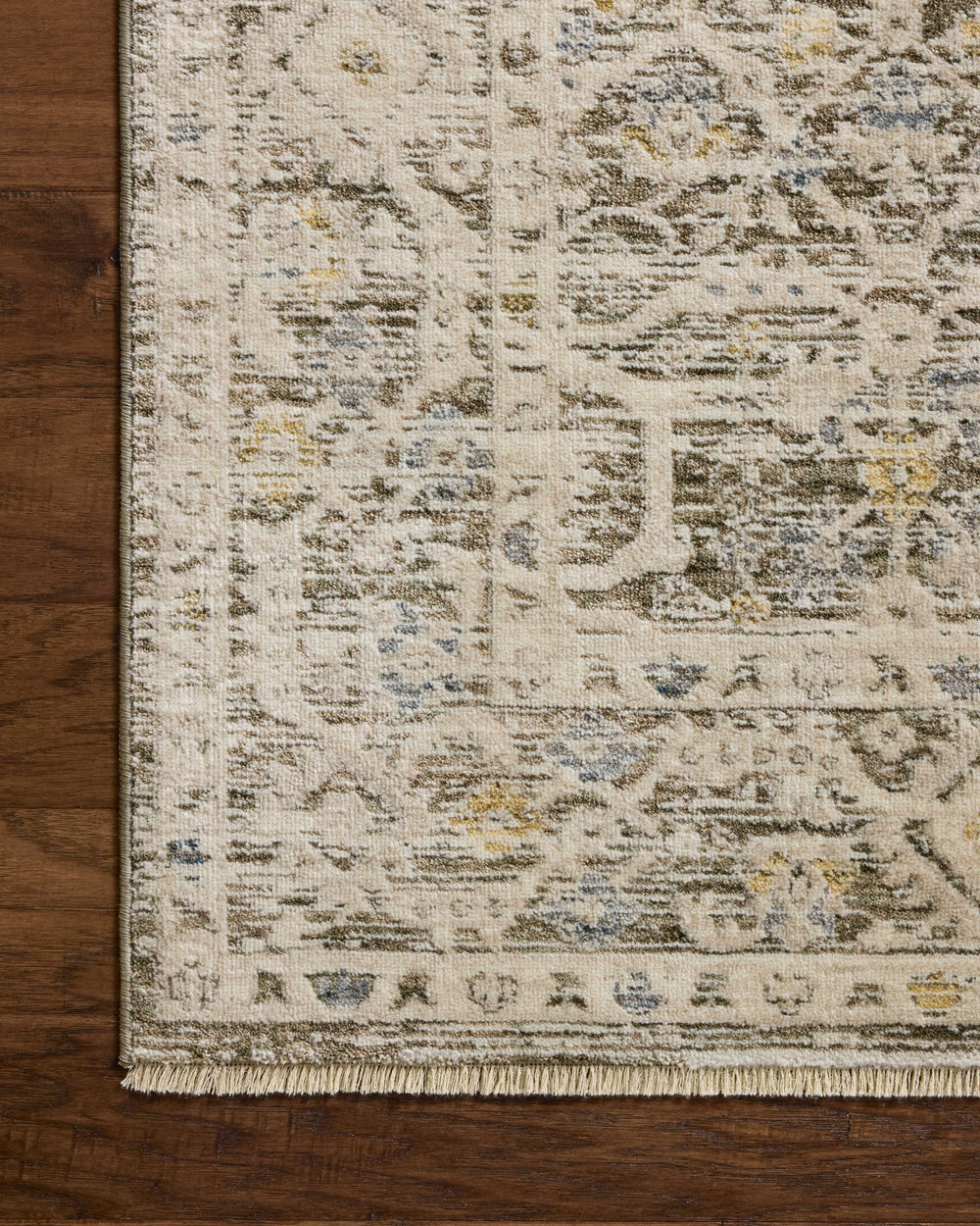 Clarisse Olive / Ivory Rug (CLS-08)