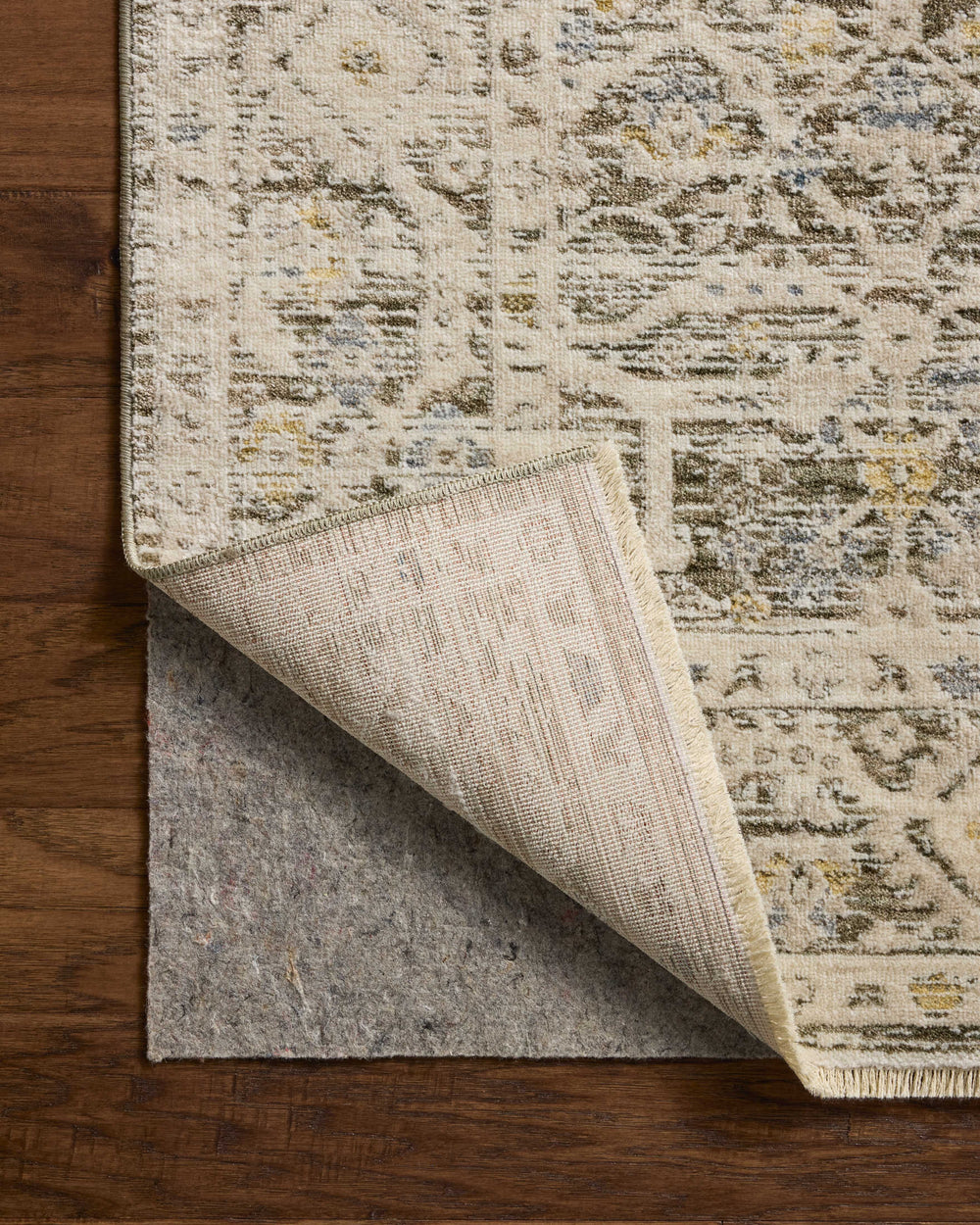 Clarisse Olive / Ivory Rug (CLS-08)