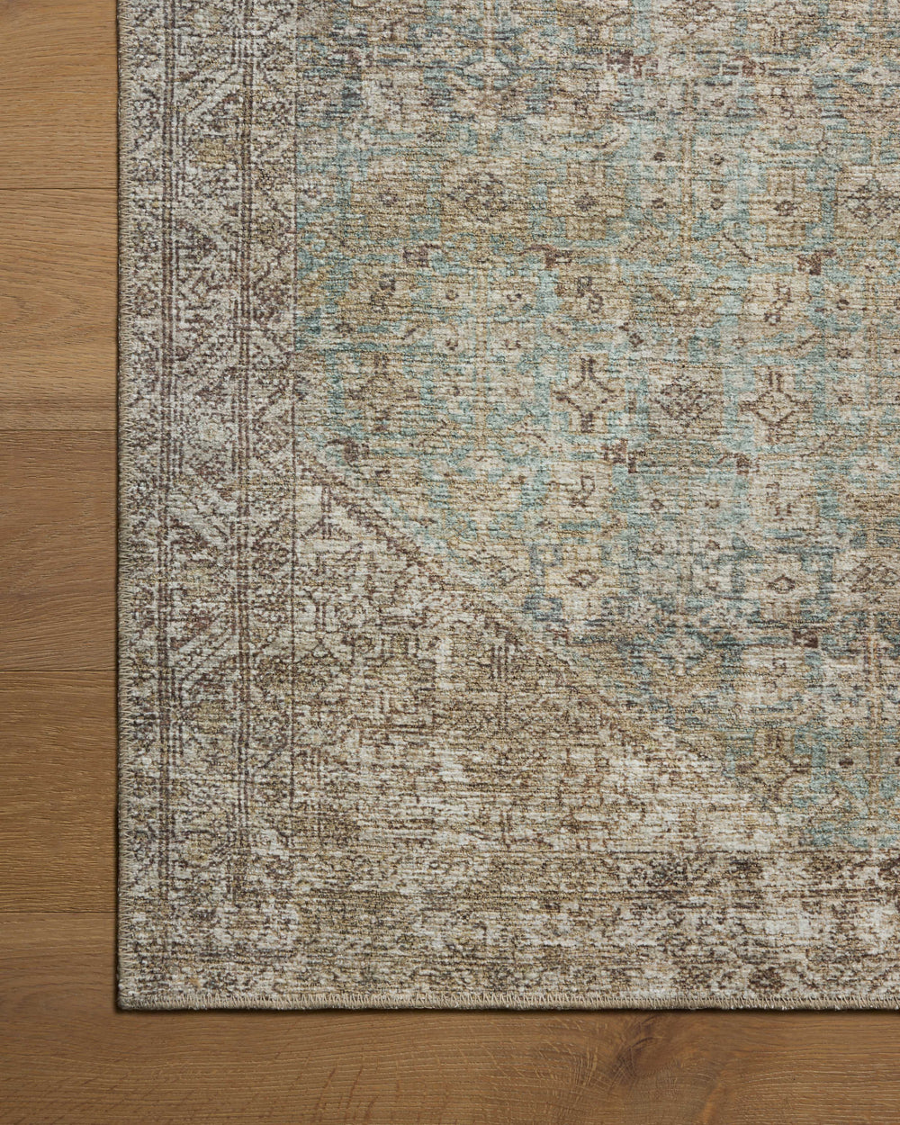 Cambria Aqua / Natural Rug (CBR-05)