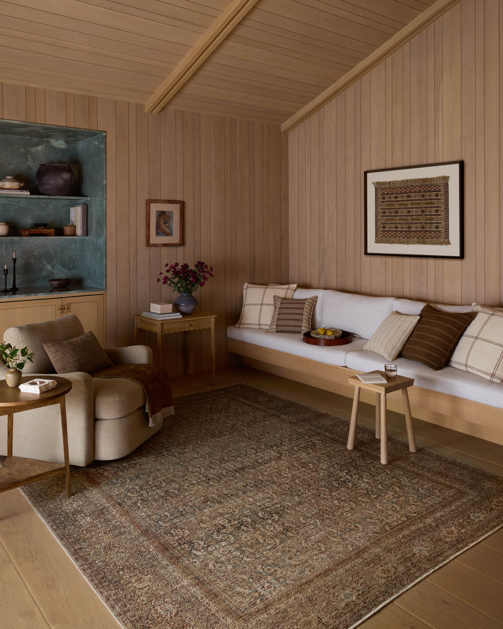 Cambria Ocean / Bark Rug (CBR-07)