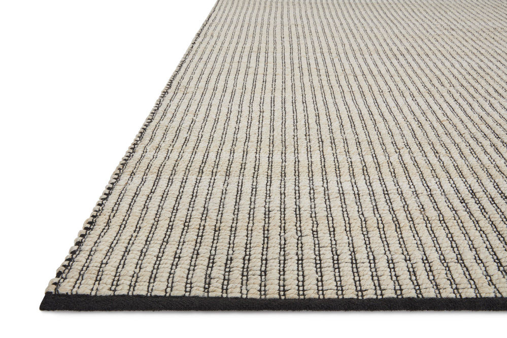 Colton Ivory / Black Rug (CON-02)
