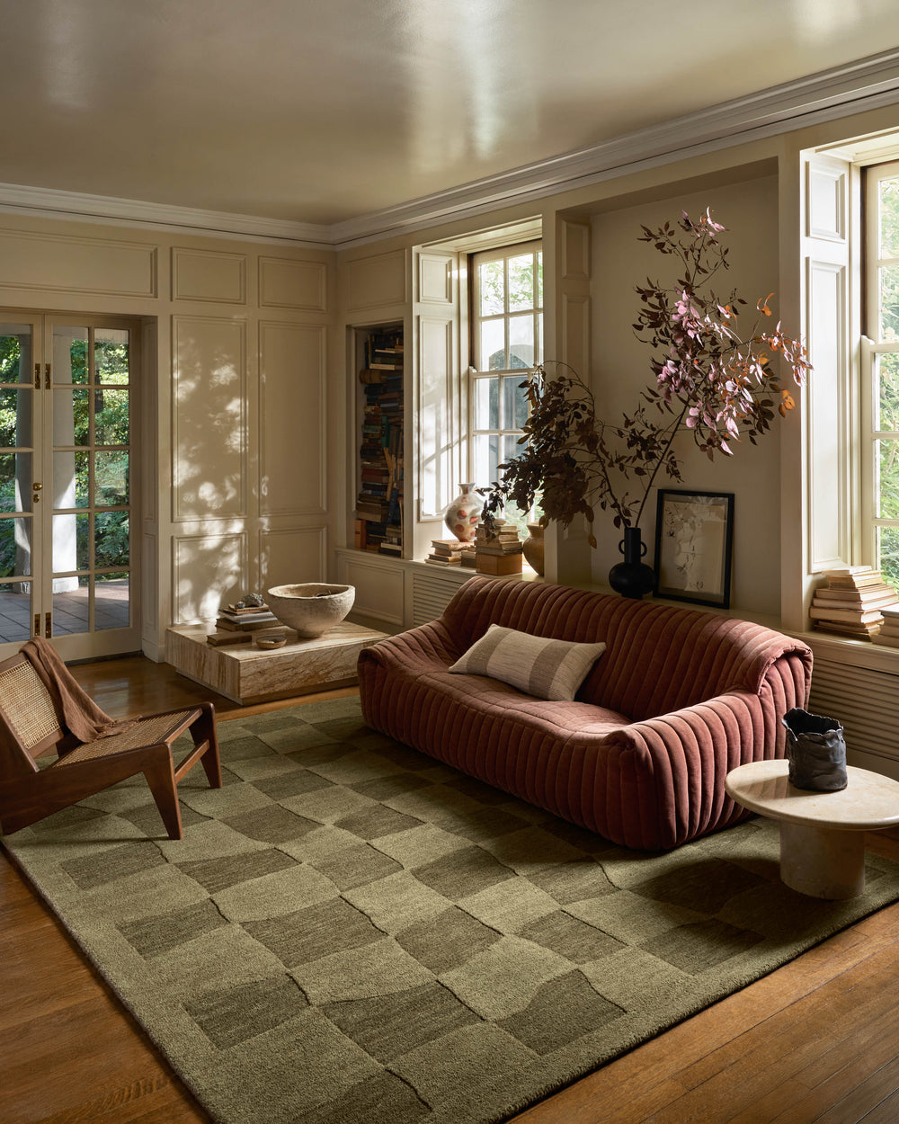 Craven Green / Olive Rug (CVN-03)