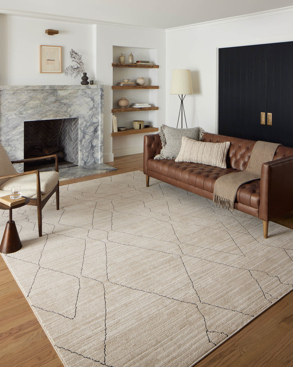Darby Sand / Charcoal Rug (DAR-03)