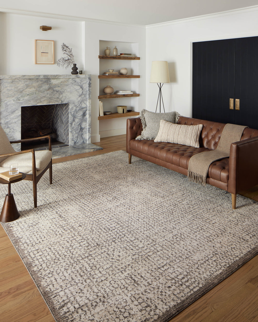 Darby Ivory / Stone Rug (DAR-04)