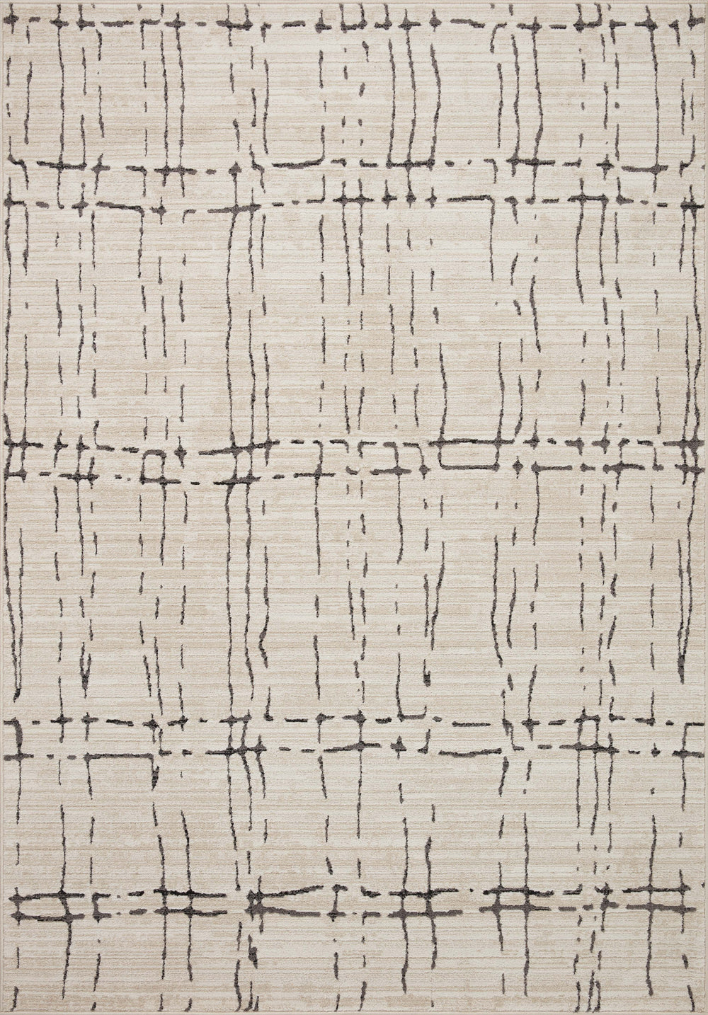 DAR-06 Loloi Darby Sand / Dk. Grey Rug
