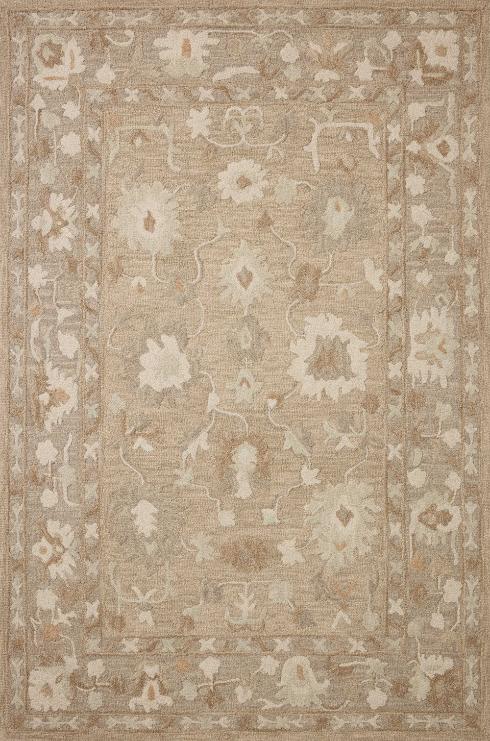 Dorothea Khaki / Dove Rug (DRT-02)