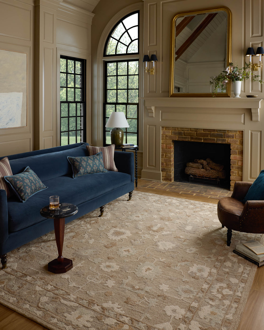 Dorothea Khaki / Dove Rug (DRT-02)