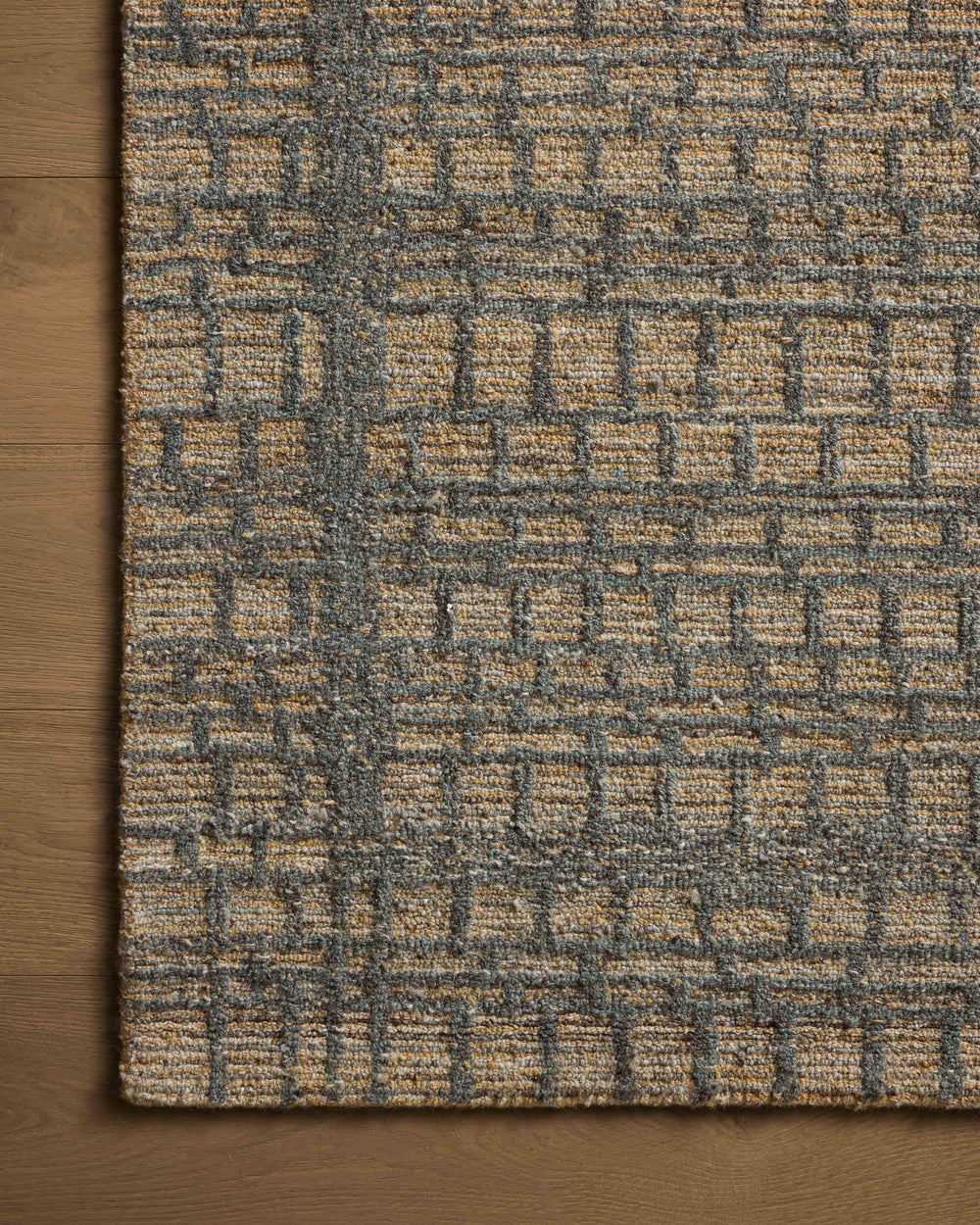 ELA-05 Elias Wheat / Charcoal Tapis