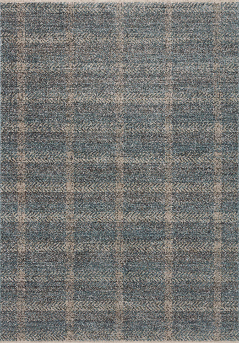 Tapis EMB-03 Bleu Ember / Beige