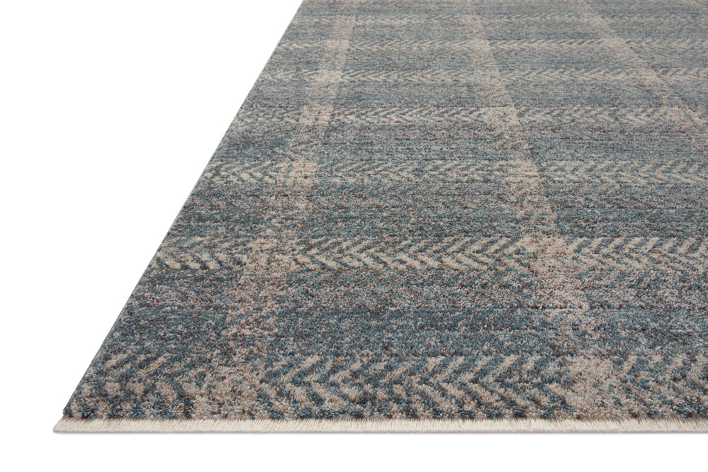 Tapis EMB-03 Bleu Ember / Beige