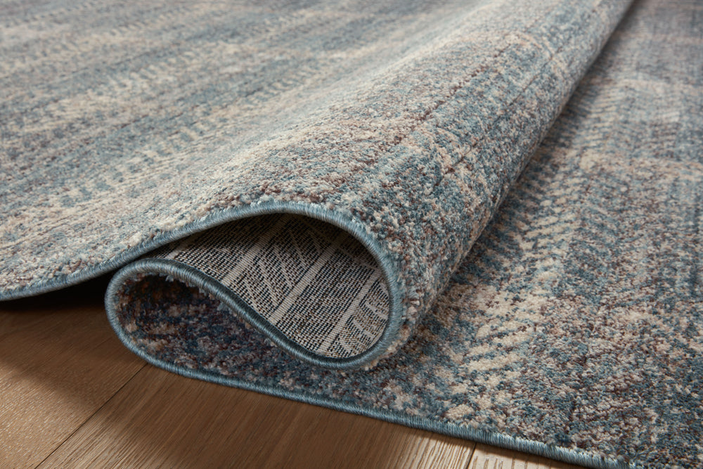 Tapis EMB-03 Bleu Ember / Beige