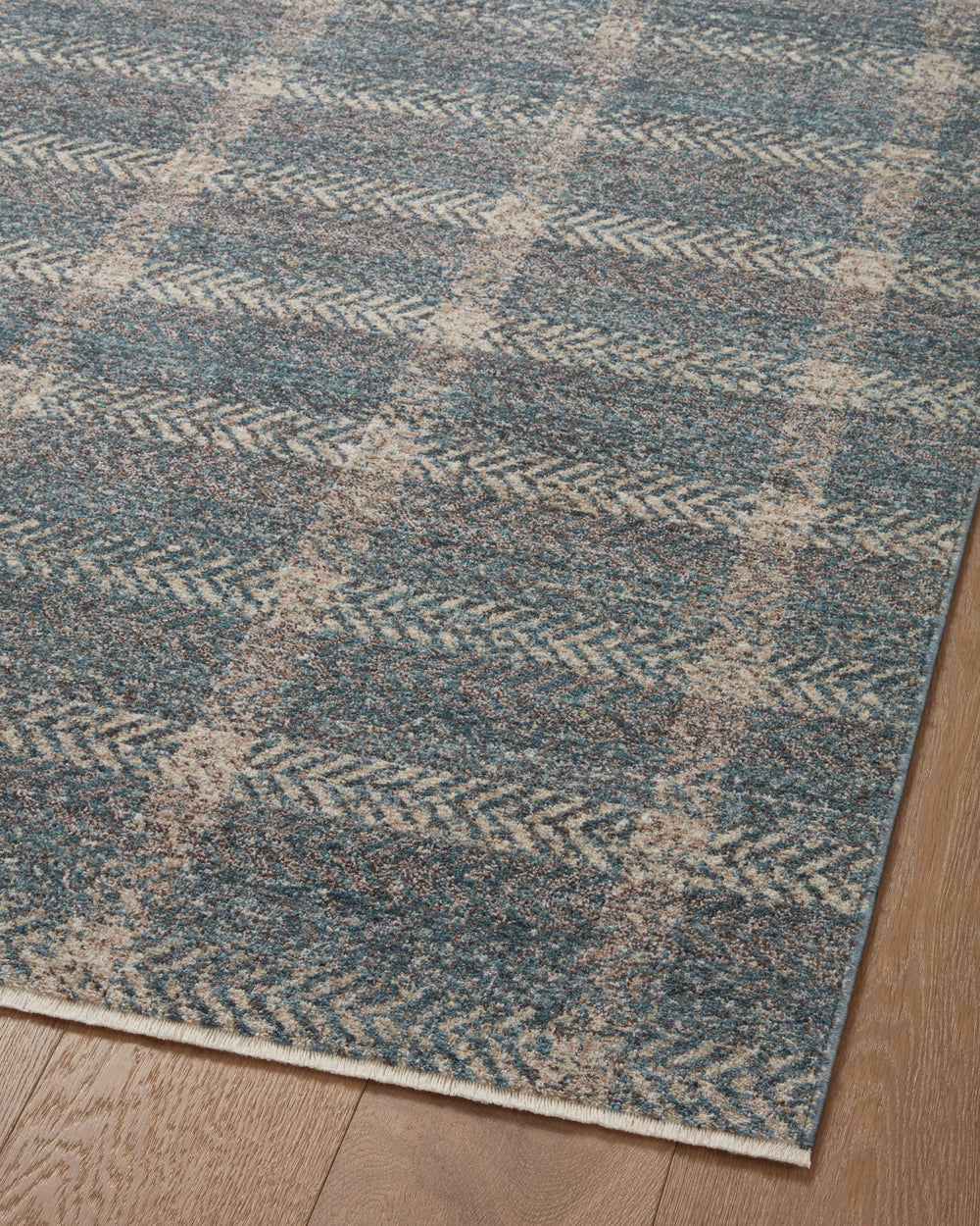 Tapis EMB-03 Bleu Ember / Beige