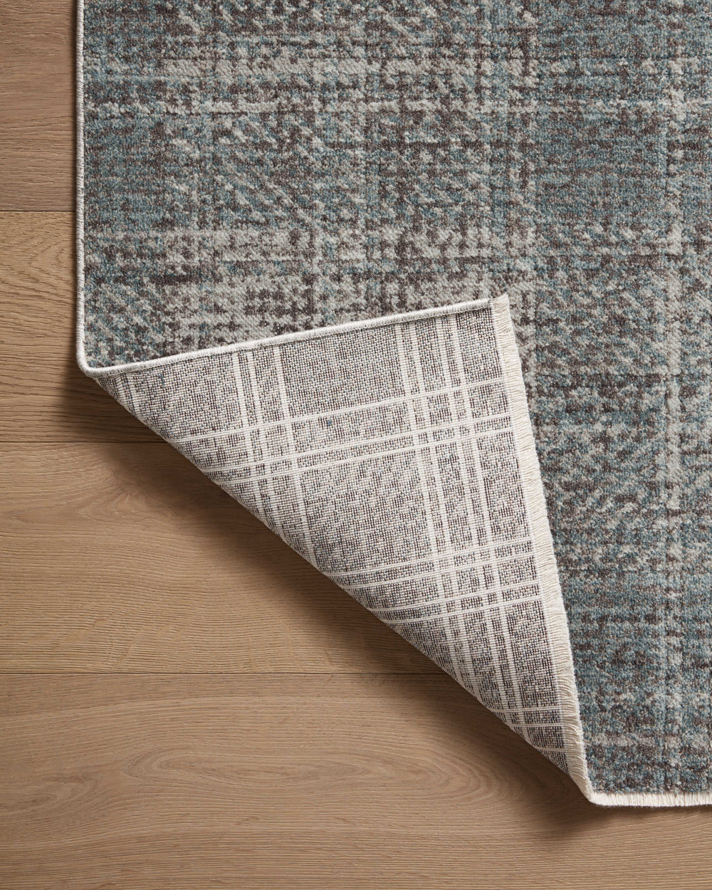 Ember Denim / Charcoal Rug (EMB-09)