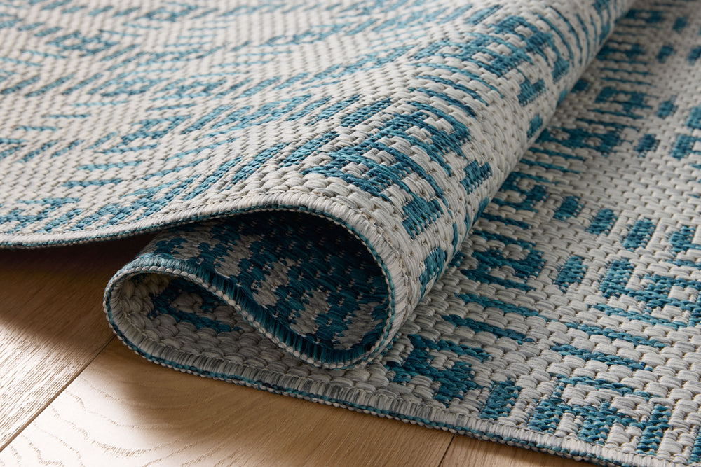 ESN-10 Easton Fog/Teal Rug