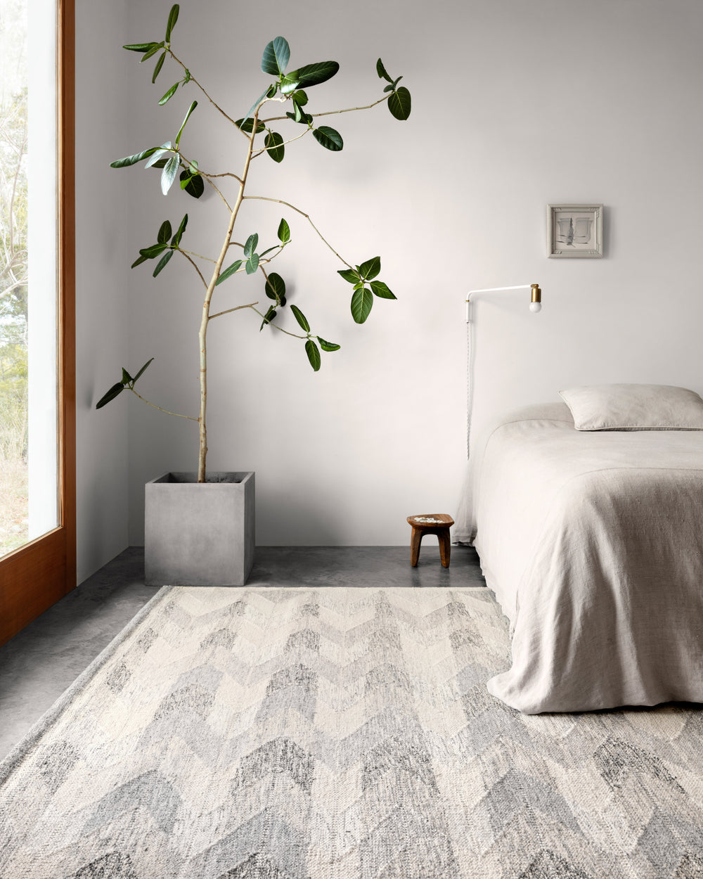 Evelina Pewter / Silver Rug (EVE-02)