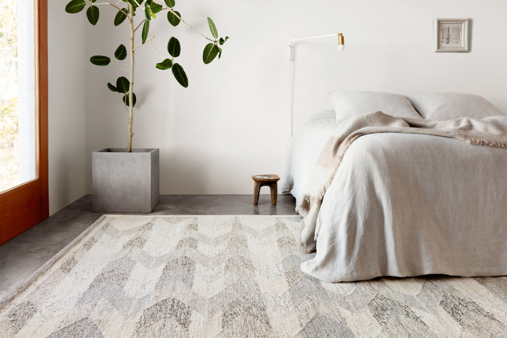 Evelina Pewter / Silver Rug (EVE-02)