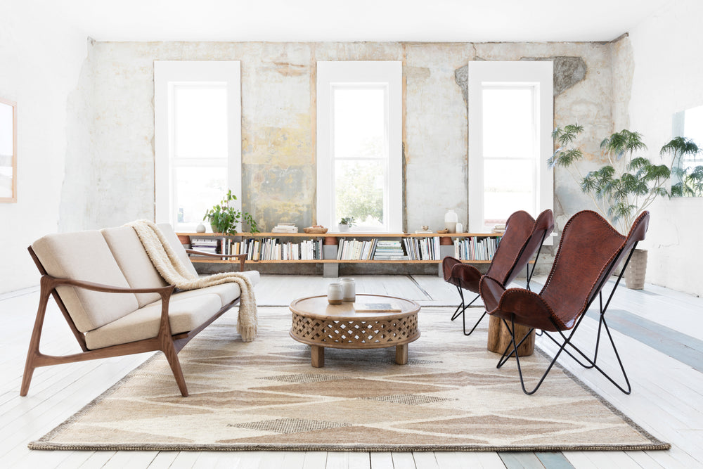 Tapis Évelina Taupe / Écorce (EVE-04)