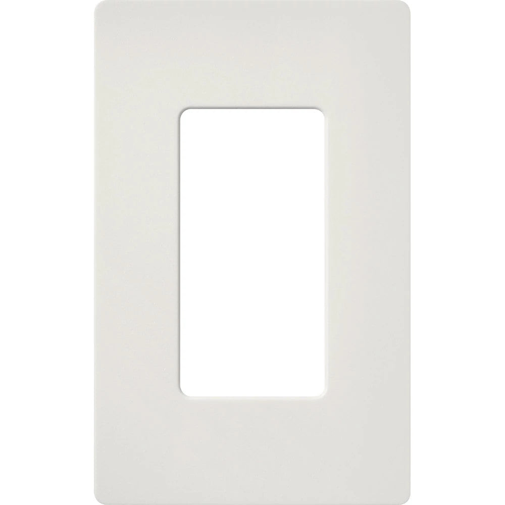 Lutron Claro 1 Gang Wall Plate for Decorator/Designer Paddle Switches and Dimmers, SC-1-LG, Satin Lunar Gray - Union Lighting and Décor