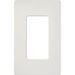 Lutron Claro 1 Gang Wall Plate for Decorator/Designer Paddle Switches and Dimmers, SC-1-LG, Satin Lunar Gray - Union Lighting and Décor