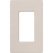 Lutron Claro 1 Gang Wall Plate for Decorator/Designer Paddle Switches and Dimmers, SC-1-TP, Satin Taupe - Union Lighting and Décor