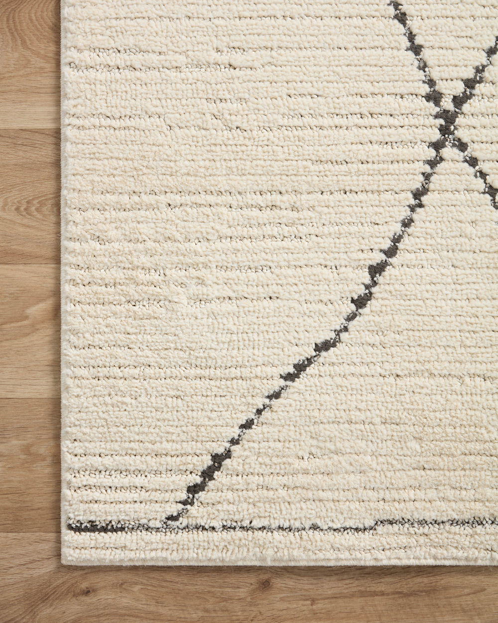 Fabian Ivory / Charcoal Rug (FAB-02)