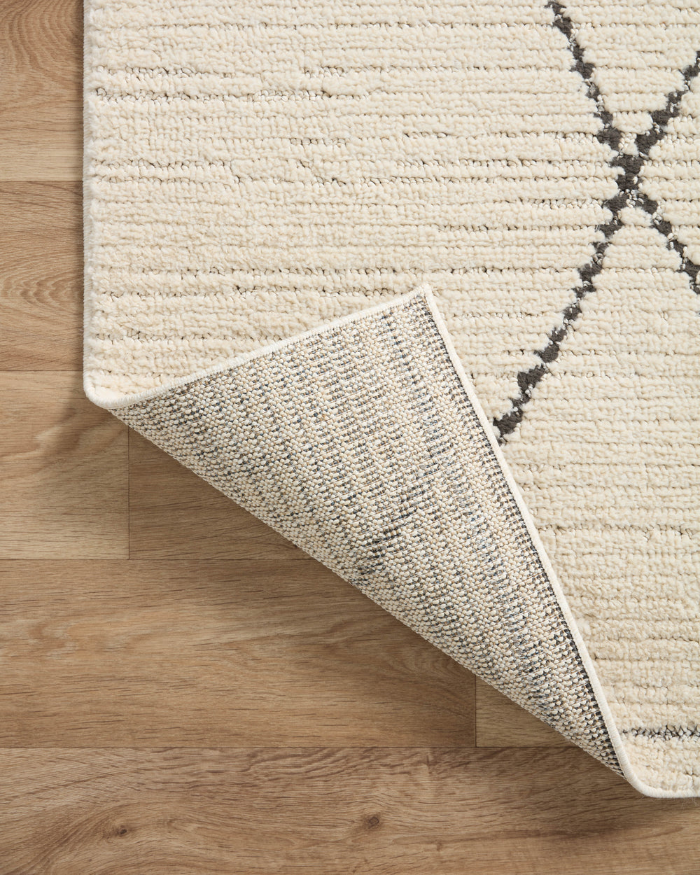 Fabian Ivory / Charcoal Rug (FAB-02)