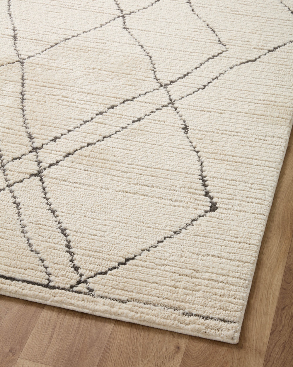 Fabian Ivory / Charcoal Rug (FAB-02)