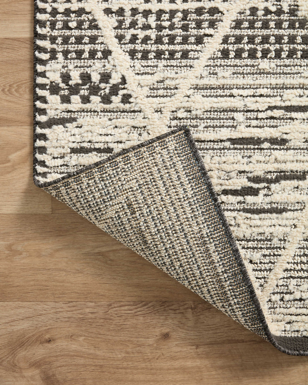 Fab-03 LOLOI Fabian Charcoal / Ivory Rug