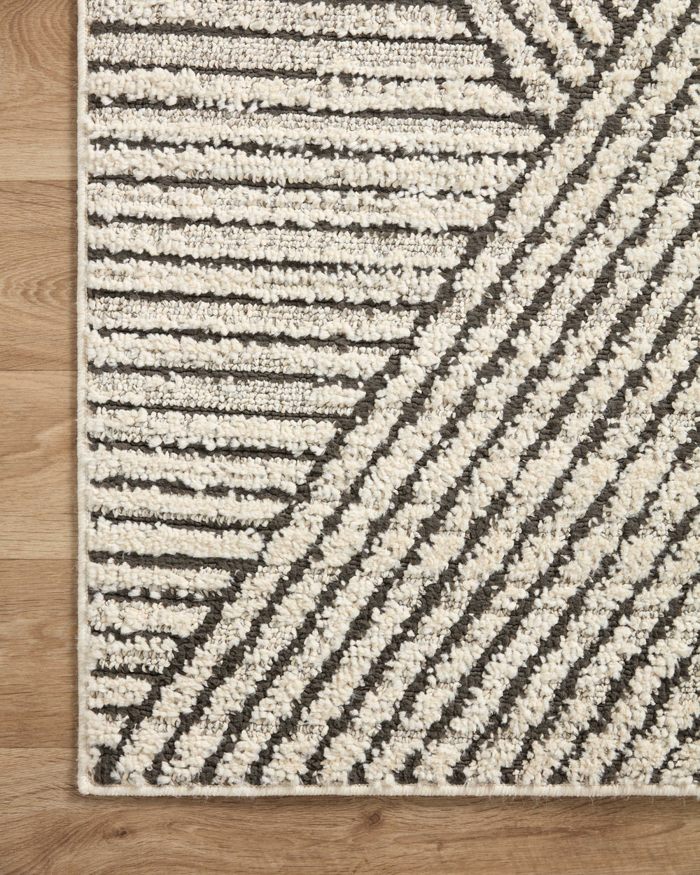 Fab-06 LOLOI Fabian Charcoal / Ivory Rug