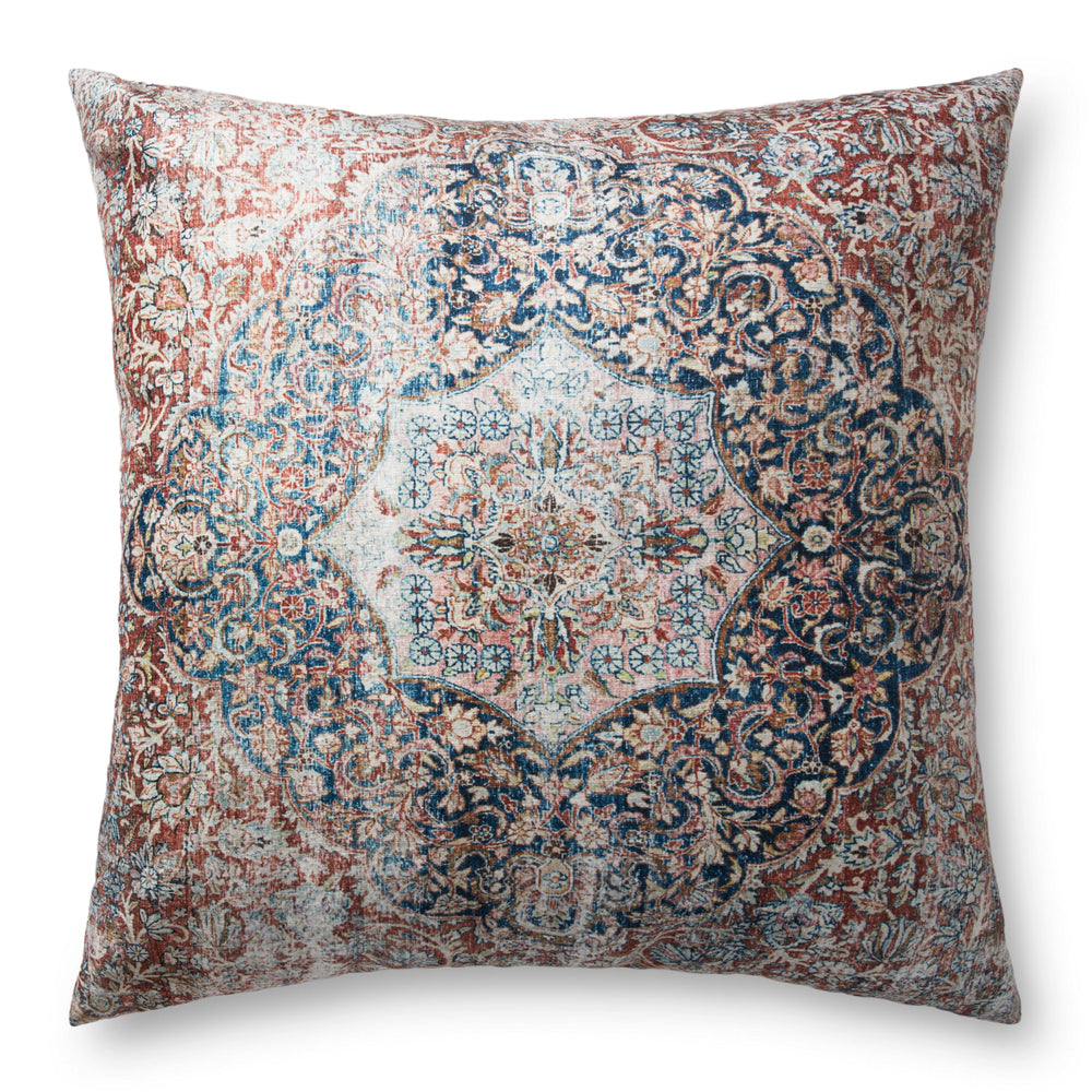 Red / Navy Floor Pillow (FP0008)