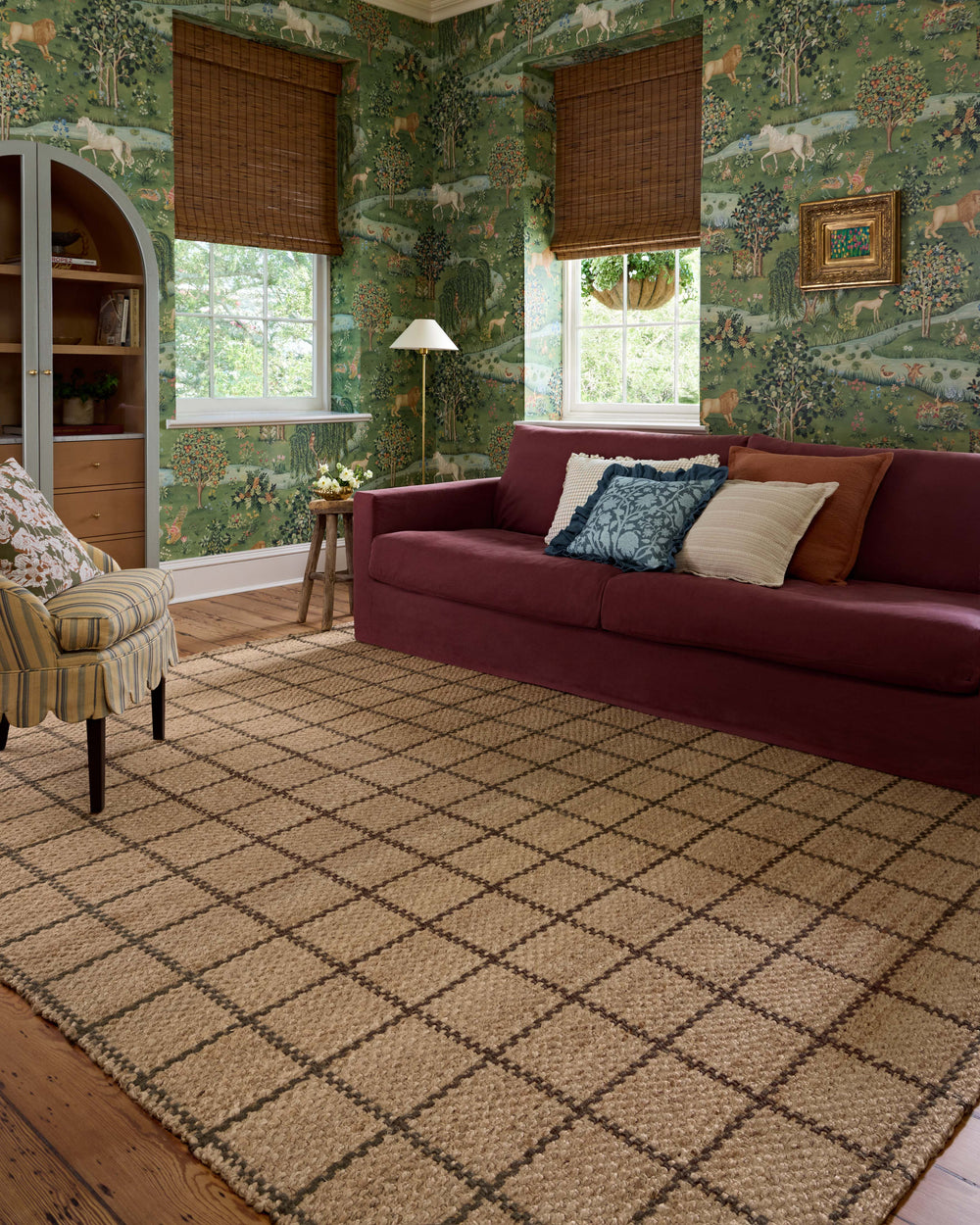 FLE-01 Fletcher Natural/Brown Rug