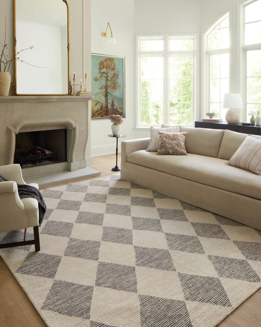 FRA-01 LOLOI FRANCIS BEIGE / CHARCHE