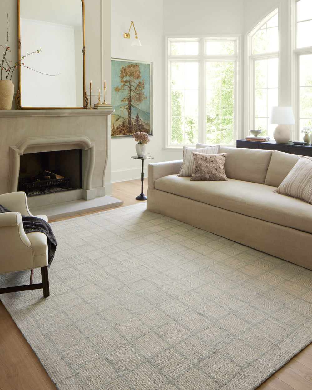 Francis Silver / Sky Rug (FRA-03)