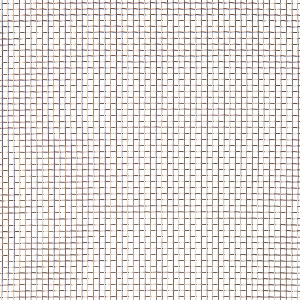 25mm Regency Diamond Grille In Polished Nickel Plate with No Rosette on Fine Mesh