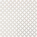  Small Club Perforated Grille In Aluminium with Floral Rosettes on Coarse Mesh