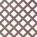  Diamond Perforated Grille In Aluminium with Coarse Mesh