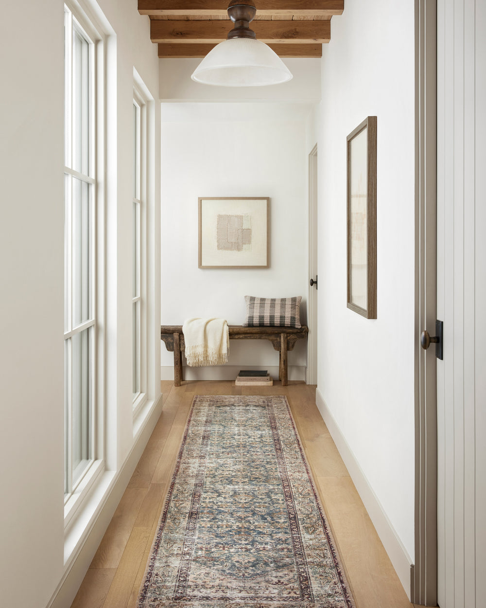 Georgie Teal / Antique Rug (GER-04)