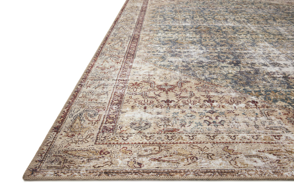 Georgie Teal / Antique Rug (GER-04)