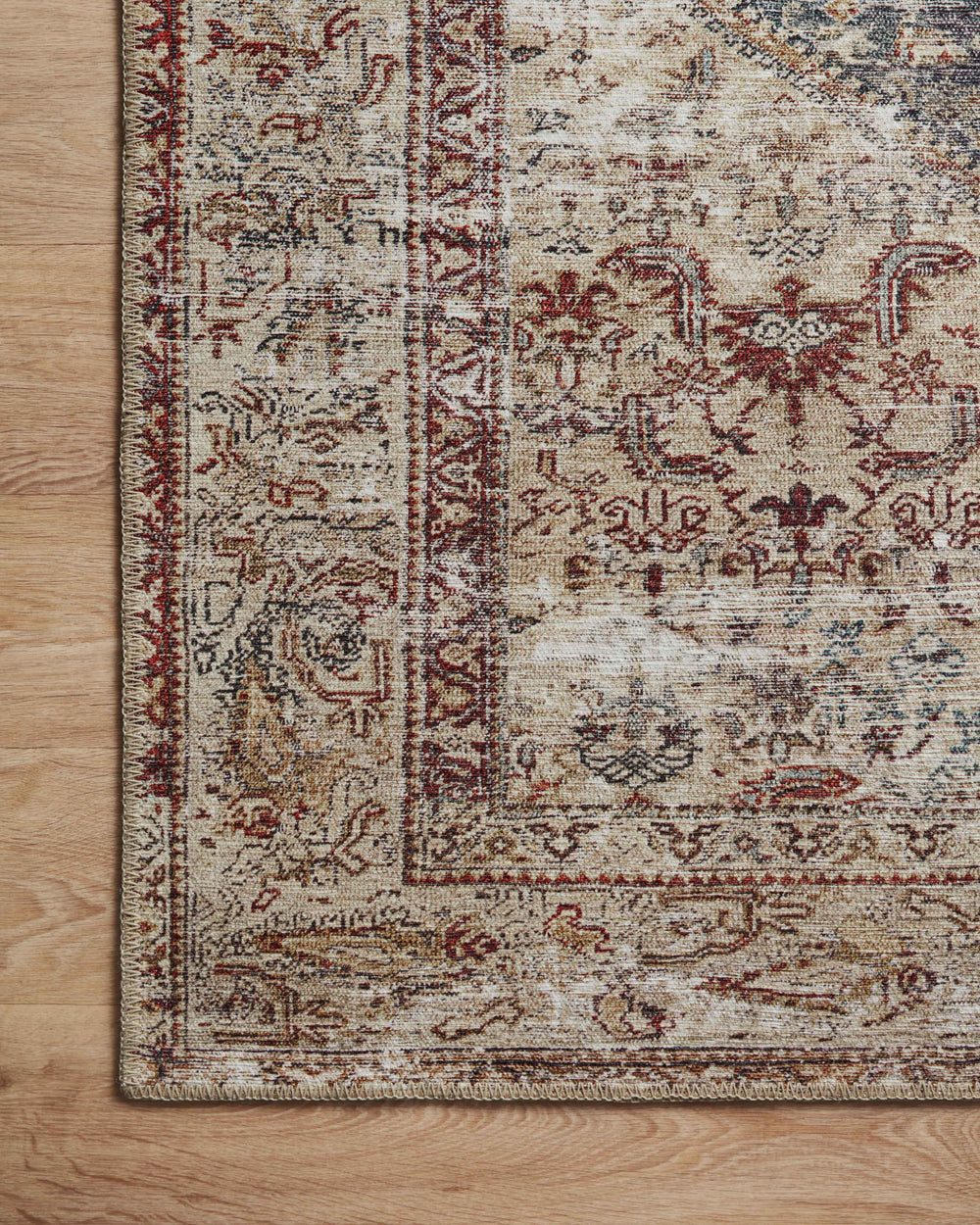 Georgie Teal / Antique Rug (GER-04)
