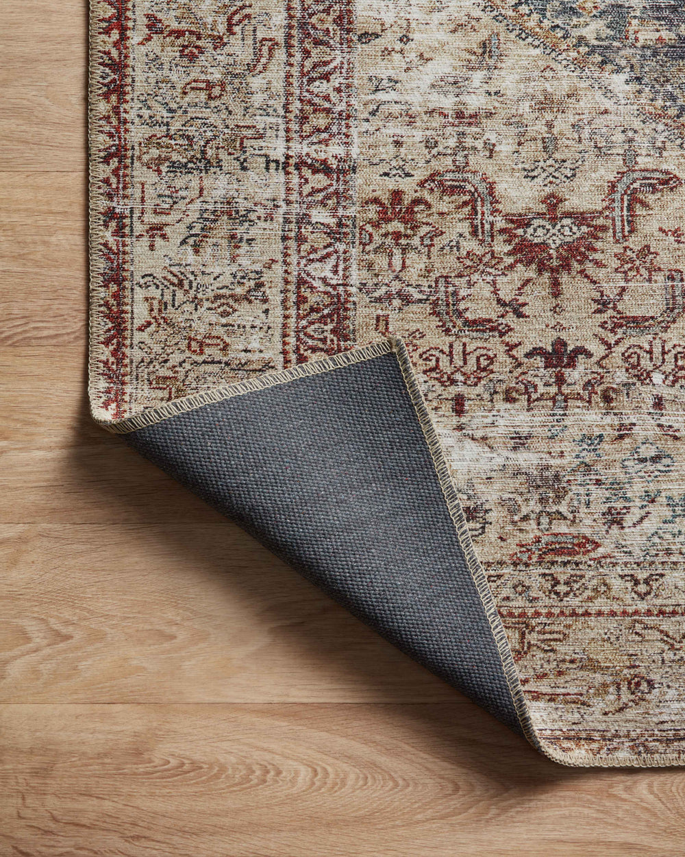 Georgie Teal / Antique Rug (GER-04)