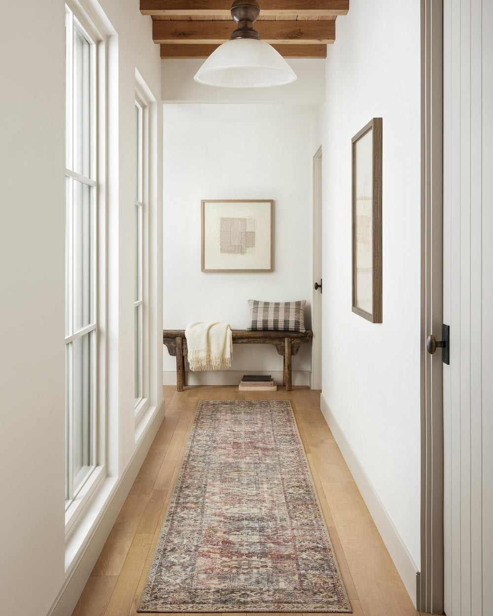 Georgie Bordeaux / Antique Rug (GER-06)