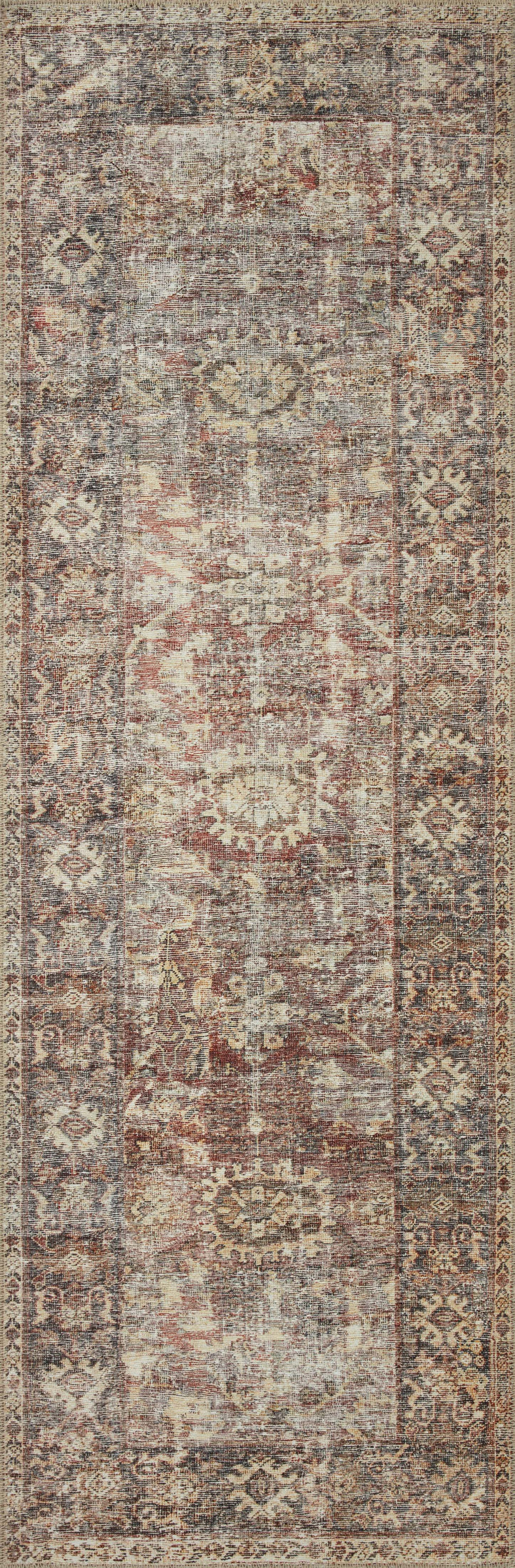 Georgie Bordeaux / Antique Rug (GER-06)
