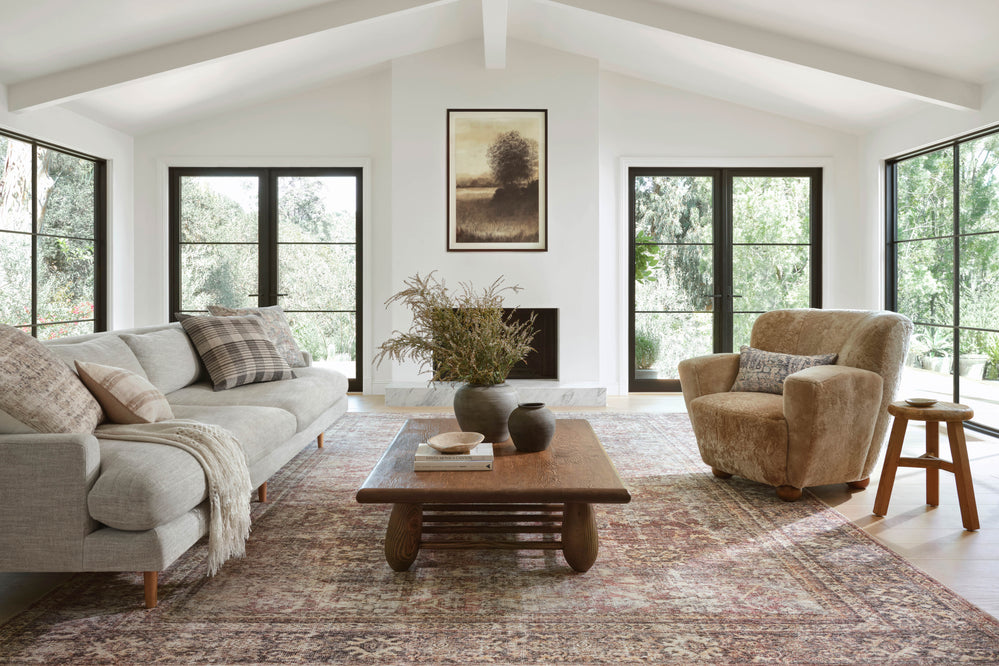 Georgie Bordeaux / Antique Rug (GER-06)