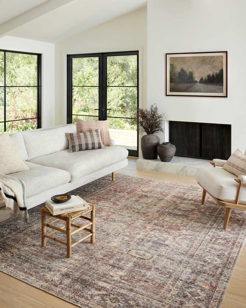 Georgie Bordeaux / Antique Rug (GER-06)